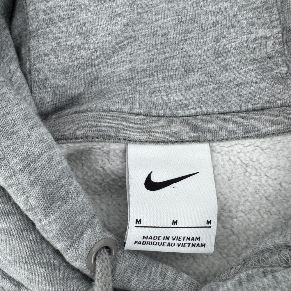 Nike Georgia Bulldogs UGA Mens Medium Gray Fleece Hoodie Pullover Sweatshirt - Picture 4 of 11
